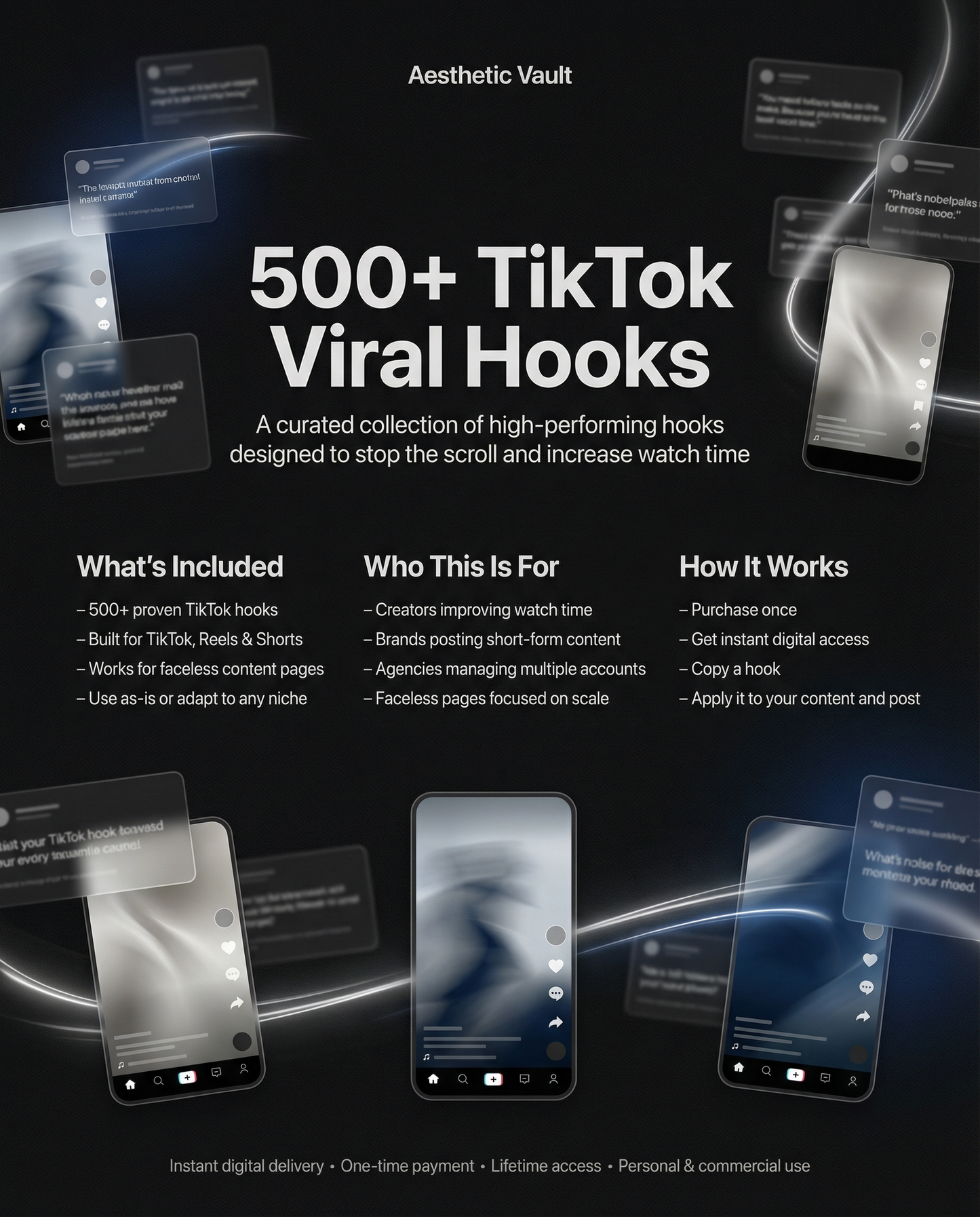 500+ Viral TikTok Hooks for Creators (2026)